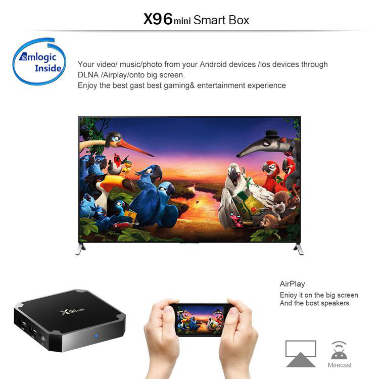 Smart tv box x96 mini Android 2GB / 16GB – Image 5