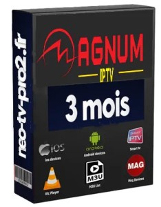 Magnum-ott Abonnement IPTV 3 mois