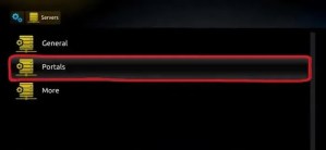 Changer l'URL du portail sur le boîtier MAG