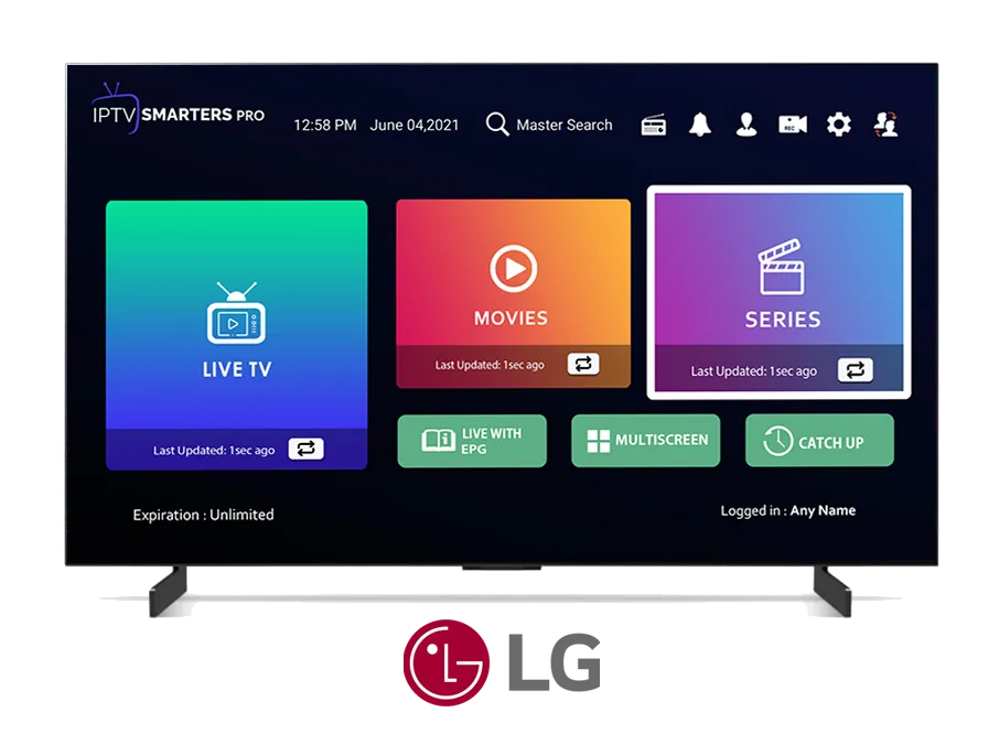 Guide d'installation pour LG TV